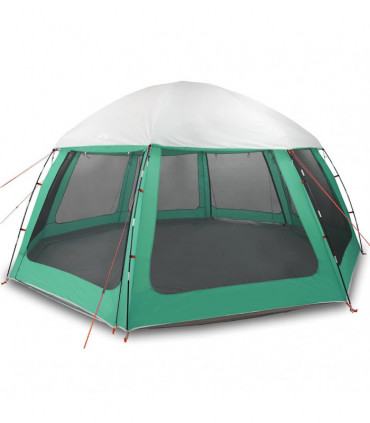 vidaXL Pool Tent with Removable Fly & Mesh Walls Sea Green 510x510 cm