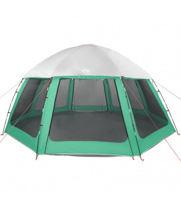 vidaXL Pool Tent with Removable Fly & Mesh Walls Sea Green 510x510 cm