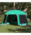 vidaXL Pool Tent with Removable Fly & Mesh Walls Sea Green 512x458 cm