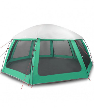 vidaXL Pool Tent with Removable Fly & Mesh Walls Sea Green 612x612 cm