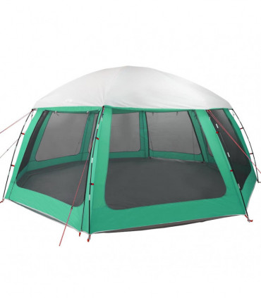vidaXL Pool Tent with Removable Fly & Mesh Walls Sea Green 612x612 cm