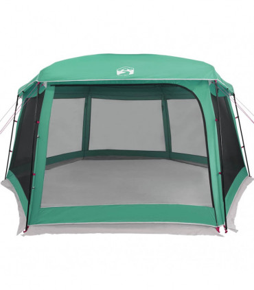 vidaXL Pool Tent with Removable Fly & Mesh Walls Sea Green 670x590 cm