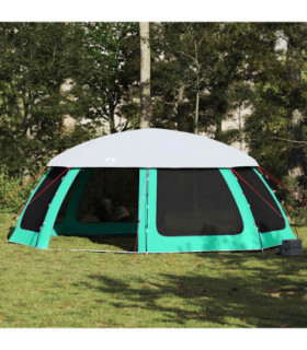 vidaXL Pool Tent with Removable Fly & Mesh Walls Sea Green 690x690 cm