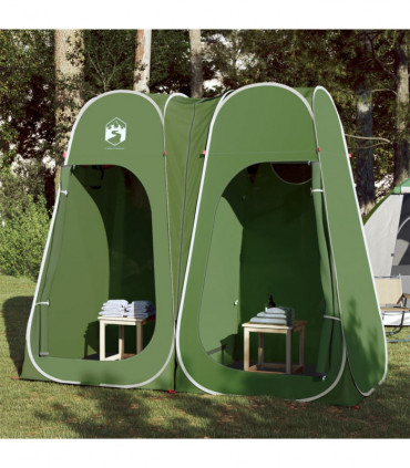 vidaXL Privacy Tent Green Pop-up Waterproof
