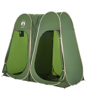 vidaXL Privacy Tent Green Pop-up Waterproof