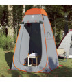 vidaXL Privacy Tent Grey and Orange Pop-up Waterproof