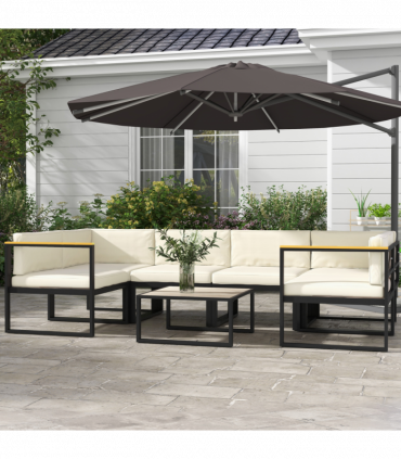 Outsunny Replacement Cushions for Outdoor Furniture Garden Seat Cushion Pad