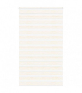 vidaXL Zebra Blind Marble Beige 120x230 cm Fabric Width 115.9 cm Polyester