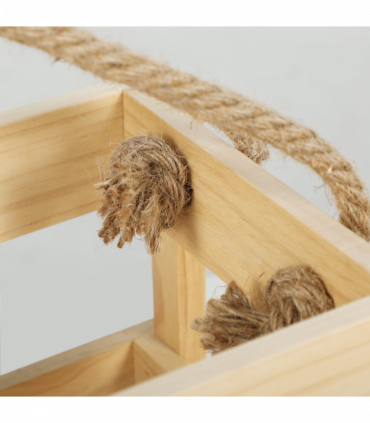 SPORTNOW Molkky Game, Wooden Skittles Throwing Game with Carrying Box