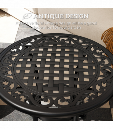 Stunning Aluminium Garden Side Table – Durable & Stylish Outdoor Furniture