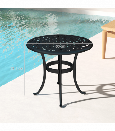 Stunning Aluminium Garden Side Table – Durable & Stylish Outdoor Furniture