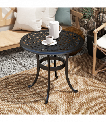 Stunning Aluminium Garden Side Table – Durable & Stylish Outdoor Furniture