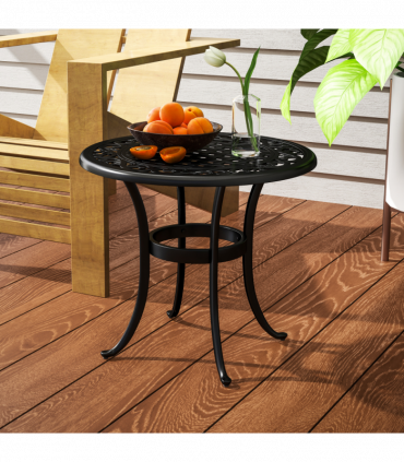 Stunning Aluminium Garden Side Table – Durable & Stylish Outdoor Furniture