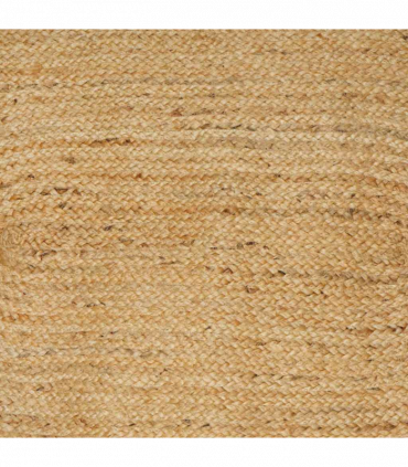 vidaXL Rug Natural and Black 300 x 300 cm Jute