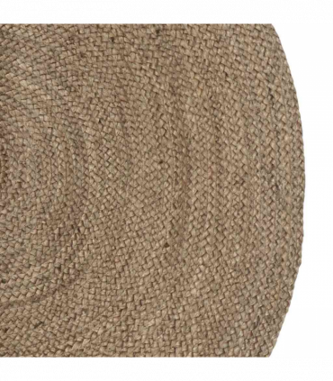 vidaXL Rug Natural and Black 300 x 300 cm Jute