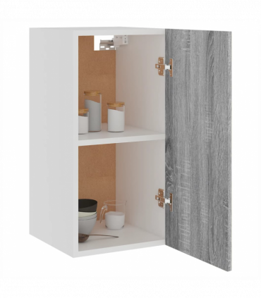 Hanging Cabinet Grey Sonoma 29.5x31x60 cm Engineered Wood
