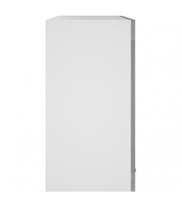 Hanging Glass Cabinet Grey Sonoma 60x31x60 cm Engineered Wood