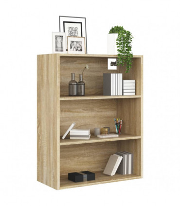 Hanging Wall Cabinet Sonoma Oak 69.5x32.5x90 cm