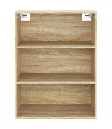 Hanging Wall Cabinet Sonoma Oak 69.5x32.5x90 cm