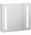 kleankin LED Illuminated Mirror Cabinet  Lights, Touch Switch, for Bathroom