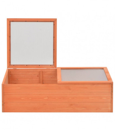 Greenhouse Wood 100x50x34 cm