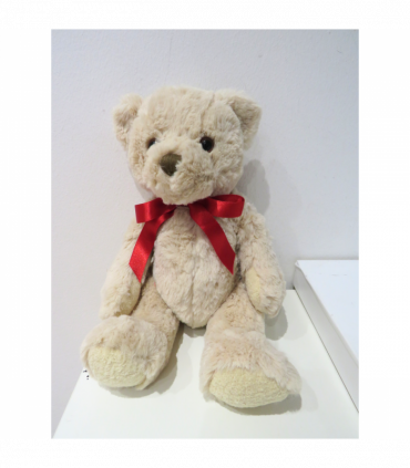 I Love You Teddy Bear  & Engraved Charm