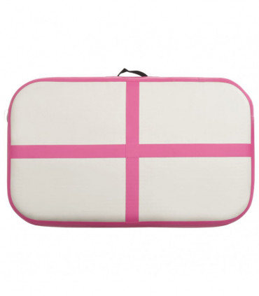 Inflatable Gymnastics Mat with Pump 60x100x10 cm PVC Pink