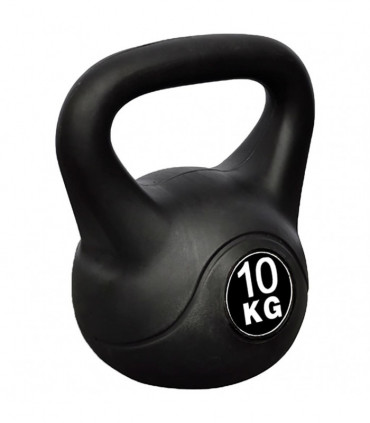 Kettlebell 10 kg Concrete with Plastic Coated