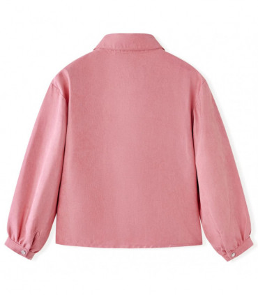Kids' Blouse with Lantern Sleeves Old Rose 104
