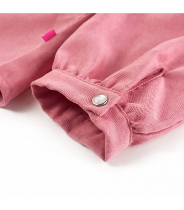 Kids' Blouse with Lantern Sleeves Old Rose 104