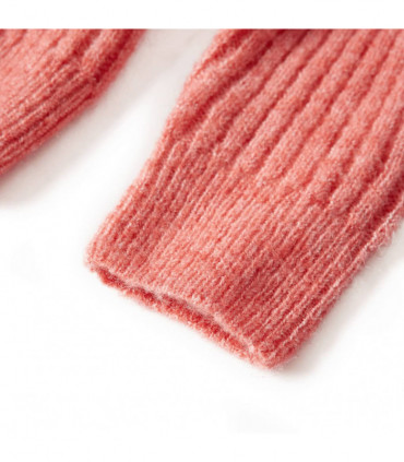 Kids' Cardigan Knitted Medium Pink 104