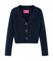 Kids' Cardigan Knitted Navy 128
