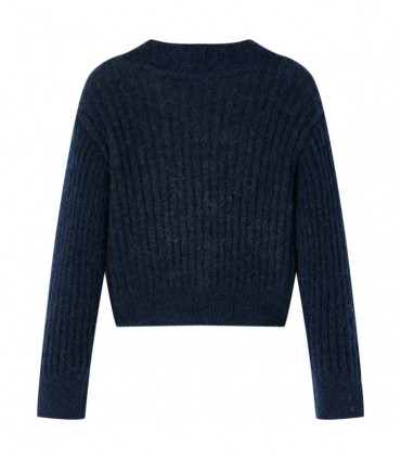 Kids' Cardigan Knitted Navy 128