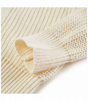 Kids' Cardigan Knitted Snow White 116