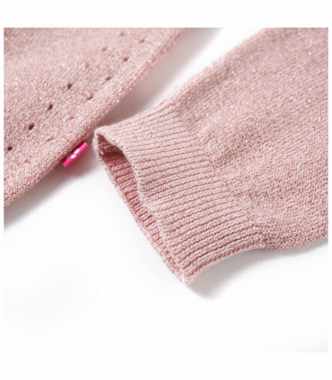 Kids' Cardigan Knitted Soft Pink 104