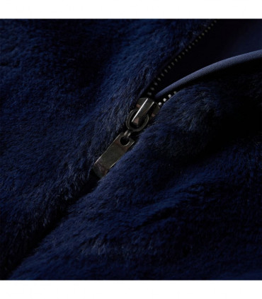 Kids' Coat Faux Fur Navy 104