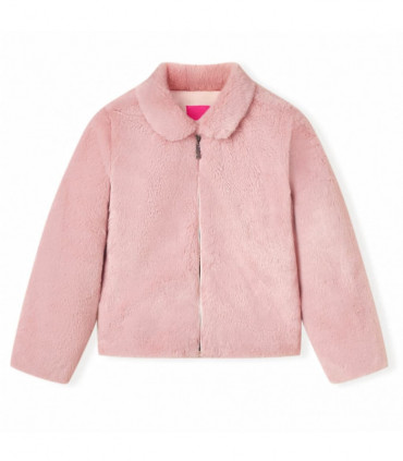 Kids' Coat Faux Fur Pink 104