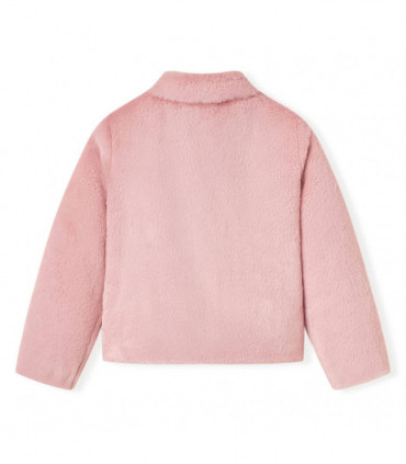 Kids' Coat Faux Fur Pink 104