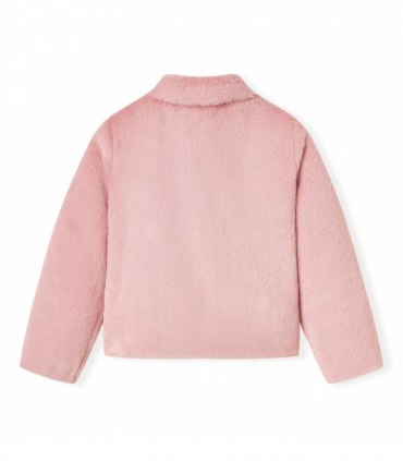 Kids' Coat Faux Fur Pink 116