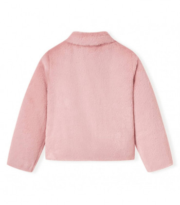 Kids' Coat Faux Fur Pink 92