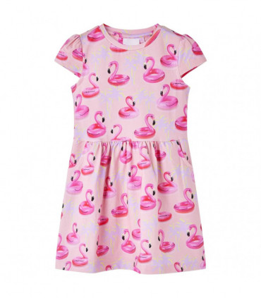 Kids' Dress Light Pink 128