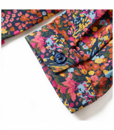 Kids' Dress with Long Sleeves Multicolour 140