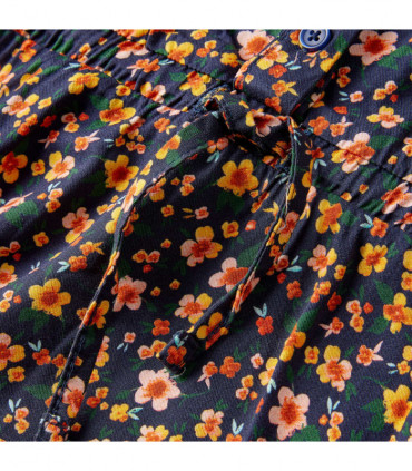 Kids' Dress with Long Sleeves Navy 116