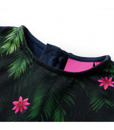 Kids' Dress with Long Sleeves Navy 128