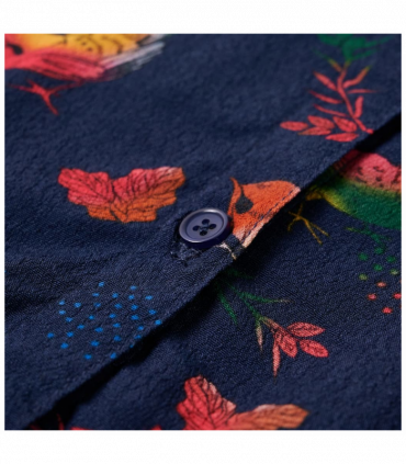 Kids' Dress with Long Sleeves Navy 128