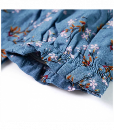 Kids' Dress with Long Sleeves Petrol 104