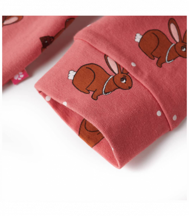 Kids' Hooded Onesie Old Pink 104