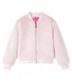 Kids' Jacket Faux Fur Soft Pink 104