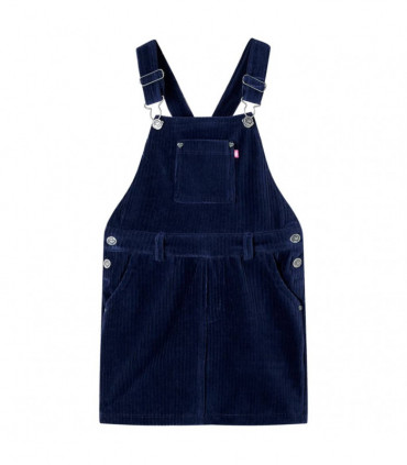 Kids' Overall Dress Corduroy Navy 92