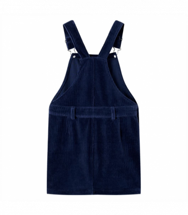 Kids' Overall Dress Corduroy Navy 92